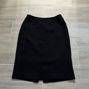 Black pencil skirt